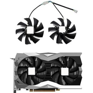 87MM GA92A2H 0.35A GTX 1660 1660Ti grafische ventilatoren voor Zotac voor GeForce RTX 2060 2070 SUPER Mini videokaart koelventilator(B Fan)