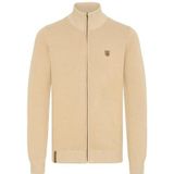 INDICODE JEANS Gebreid vest 'Andy'  bruin