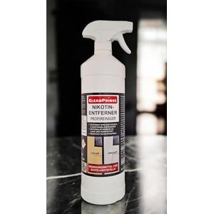 Cleanprince Nicotineverwijderaar, 1 liter, met sproeikop, professionele reiniger, nicotinereiniger, roetverwijderaar