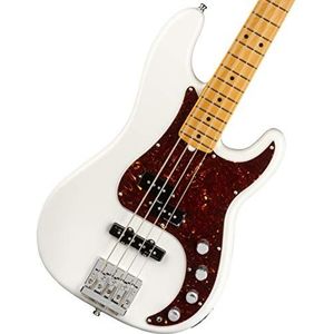 Fender American Ultra Precision Bass MN Arctic Pearl - Elektrische basgitaar