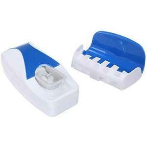 1 Set Automatische Tandpasta Dispenser Plastic Lazy 5 Tandenborstelhouder Squeezer Badkamer Rekken Bathing Accessoires (Color : 2)