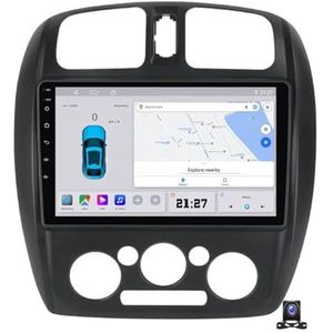 9 Inch Octa Core 2G+32G Android 14 Car Stereo Compatible with Mazda 323 Touchscreen Navigation with Bluetooth, Wireless Carplay, Android Auto, 1080P Backup Camera,C10