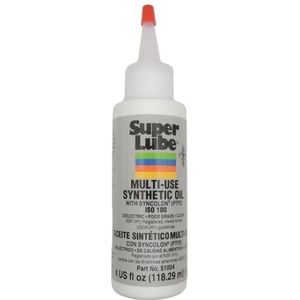 Superlube - Hoogwaardig synthetisch vet en olie met PTFE – uitstekende bescherming en smering tegen corrosie, roest en slijtage. (51004 – synthetische olie 118 ml)