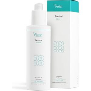 colibri skincare Revival Toner 200ml - Gezichtswater voor stralende, gehydrateerde huid, alcoholvrije gezichtstoner, face toner voor een intensieve verzorging