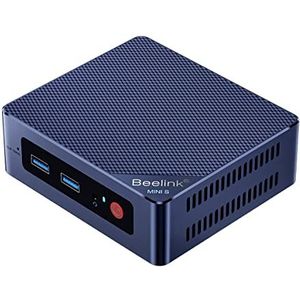 Beelink Mini S12 - Mini PC - Alder Lake-N N95 - 16GB DDR4 RAM - 500GB M.2 SSD - 4K 60Hz Dual HDMI - WiFi5 - Bluetooth 4.2