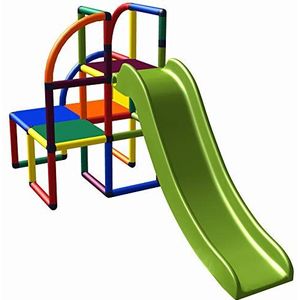 move and stic 6536 - Speeltoren Olaf klimtoren met glijbaan, voor kleine kinderen, voor kinderkamer, speelkamer of tuin