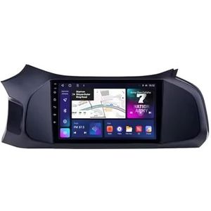 Android 14 Autoradio 9 inch touchscreen voor Chevrolet Onix 2014-2019 Autoradio Navigatie met Carplay met GPS navigatie Bluetooth FM USB Steering Wheel Control(X7 6G+128G)