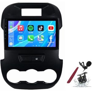 Android 14 Autoradio Navi voor F-ord Ranger (2011-2014) 9 Inch Touchscreen Multimedia Speler met Draadloze Carplay GPS Navigatie FM RDS Bluetooth 5G-WiFi SWC DSP,M120s
