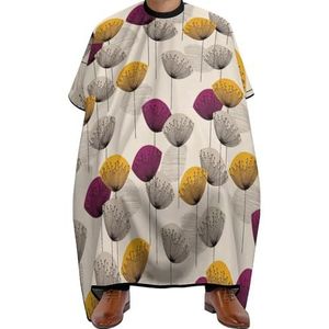 Kleurrijke Paardebloem Kapper Cape Print Haar Snijden Schort Kappers Mantel Kapper Doek Voor Mannen Vrouwen