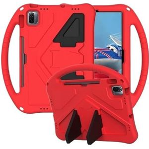 EVA Tablethoes Geschikt for Huawei MatePad SE 11 10.4 10.1 AGS6-W00 AGS5-W09 AGS3K-W20 Kindvriendelijke houder(Red,For MatePad SE 10.4 2022)