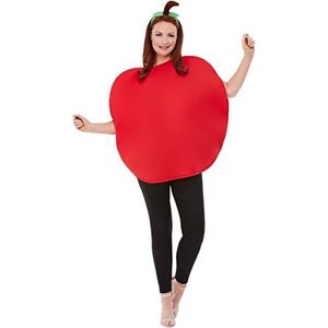 Funidelia | Rood appel kostuum voor vrouwen en mannen Fruit, Eten - Kostuum voor Volwassenen Accessoire verkleedkleding en rekwisieten voor Halloween, carnaval & feesten - One Size - Rood