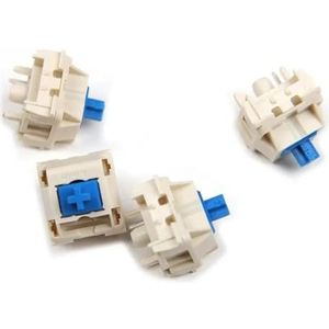 JJCFGRDM Cream Speed Goud Zilver Koper Brons Roze Pro Paars MX SMD 3-pins RGB Schakelaars Voor Backlit Mechanisch Gaming Toetsenbord (Maat: 10 stuks, Kleur: Crème Blueberry)