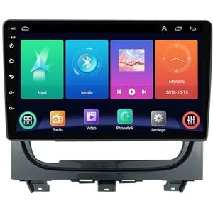 Dubbele DIN Android 14 autoradio voor Fiat Strada ldea 2012-2016 9 Duim QLED Touch screen-met Draadloze Carplay Android Auto GPS navigatie 4G WiFi Stuurwielbediening achteruitrijcamera(P2 WIFI 4-Core
