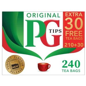 PG Tips Zwarte Thee 240pcs pyramidezakjes 690 gram