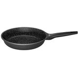 Sola Fair Cooking Koekenpan - Ø 28 cm - Aluminium Pan met Anti-aanbaklaag - Geschikt voor Elektrisch, Gas en Keramisch - Zwart