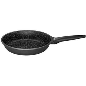 Sola Fair Cooking Koekenpan - Ø 28 cm - Aluminium Pan met Anti-aanbaklaag - Geschikt voor Elektrisch, Gas en Keramisch - Zwart