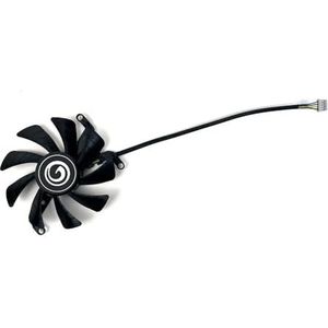 Koelventilator 85MM 4-pins TH9215S2H RTX3060 TI GPU-ventilator voor Gainward RTX 3060 Ti Ghost grafische kaartventilator(Green)