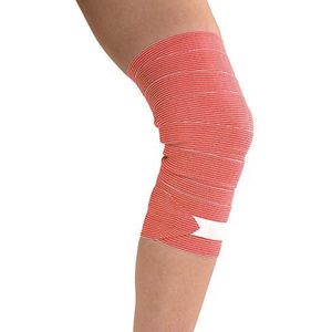 Medische elastische bandage met textiele sluiting 2 PACK Oranje 3m*8cm