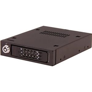 ToughArmor MB991SK-B - 2.5"" SATA SSD/HDD naar 1x 3.5"" Hot Swap Wisselframe met Sleutelslot
