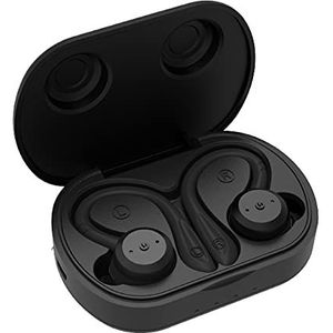 Wee'Plug SOUNDFLOW i18 Bluetooth-hoofdtelefoon voor volwassenen, uniseks, zwart, eenheidsmaat