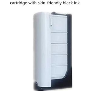 Draagbare Printer, Handheld Printer Mini Draagbare Inkjet Tattoo-printer met inktcartridge WiFi-verbinding for aangepast DIY(Only Black ink)