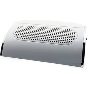 Nagelstofzuiger, elektrische nagelstofzuiger, Nagelzuigstofafscheider Sterke krachtige nagelstofzuiger Manicuremachine Nagelafzuigventilator Verzamelstofzak voor acrylnagelpolijsten, salon en thuis