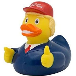Lilalu President Donald Trump Rubber Eend Badspeelgoed, Diverse, 8x8x30,5 cm