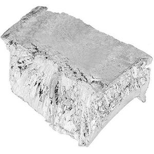 1kg/2,2lb Zinc de Haute Pureté 99,995% Zn Échantillon de Lingot de Bloc en Métal Masse de Zinc