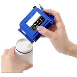 DC11 12,7 mm/0,5 inch draagbare miniprinter, handheld inkjetprinter, niet-gecodeerde QR-barcode, afbeelding, logo, datumcoderingsmachine Lichtgewicht en handig(With 1 ink)