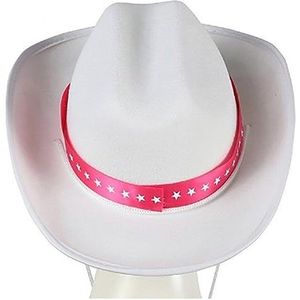 Bemvp Cowboyhoed Cowgirl Chapeau Western Huishoudelijke Rancher Hoed voor Kinderen Volwassenen Kostuum Cosplay Party Accessoire