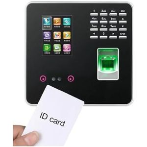 Aanwezigheidsmachine voor medewerkers K3969 Biometrische vingerafdruk Gezichtsherkenning Tijdregistratie USB-prikklokregistratie Kantooraanwezigheidssysteem for kleine bedrijven en kantoren voor klein