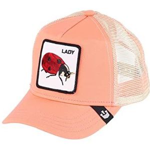 Goorin Bros. Little Lady Bug lieveheersbeestje Peach Kids Trucker Cap, roze, 62