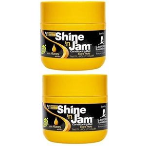 Shine N Jam Conditioning Gel Extra Hold 4 Ounce (2 Pack)