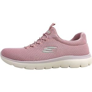 Skechers Summits Summer Blush Sneaker voor dames, Mauve/Multi=mvmt, 41 EU