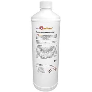 Well2wellness® Sauna Infusie Concentraat Honing 1,0 L