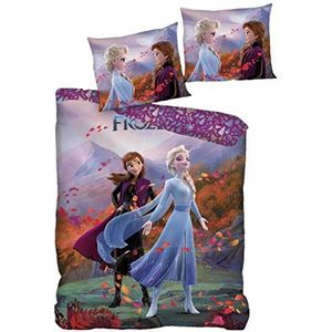 Disney Frozen Dekbedovertrek - Eenpersoons - 140 X 200 cm - Polyester