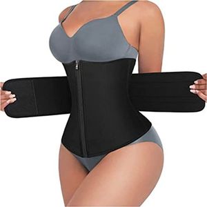 SHAIYOU Taille Trainer Voor Vrouwen Plus Size Neopreen Sauna Zweet Workout Gordel Taille Cincher Trimmer Shaper Riem, A, 4XL
