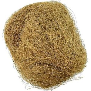 Vogelnestmateriaal | 100 g natuurlijke kokosvezel | Multifunctionele vezels, vogels, kokosnootmat, nestmateriaal voor groenten, hamsters, vogelnest, bloempot