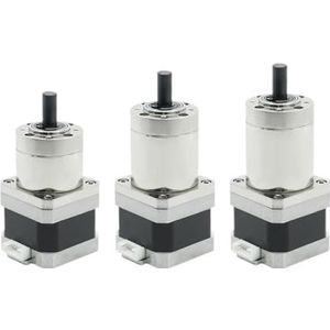 1 stuk Nema 17 stappenmotor voor 3D-printer 1,665-5N.m 42HS48 verhouding 3,7/14/51 enkele as 8 mm stroom 1,5 A voor CNC-routers (Ratio3.7 1.665N)