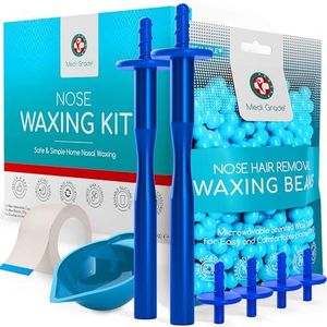 Neuswax Kit - 50g - Complete Neus-Wax Set - Inclusief 2 Herbruikbare Sticks en 26 Applicators