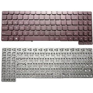 Amerikaans Engels laptoptoetsenbord voor AZ-1511 SCDY-340-2-3 YXT-91-71 roségoud zonder frame
