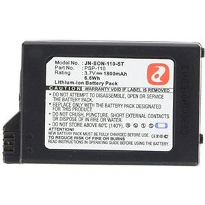 AboutBatteries Batterij type Sony PSP-110, 3,7 V, 1800 mAh, Li-Ion