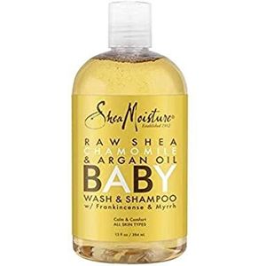 SHEA MOISTURE - Raw Shea Chamomile & Argan Oil Baby Head-To-Toe Wash & Shampoo - 13 fl. oz. (384 ml)