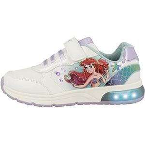 Geox J Spaceclub Girl Sneakers voor meisjes, Witte Watersea, 41 EU