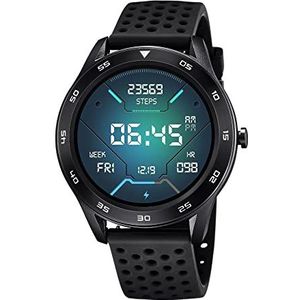 Lotus Smart-Watch 50013/D, zwart, Riemen.