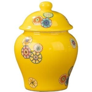 Gemberpot Vaas Keramische Gemberpot Vaas Chinoiserie Chinese Stijl Traditionele Porseleinen Potten Aziatische Gemberpot Voor Thuis Gember Potje(E)