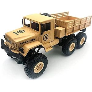 RC militaire vrachtwagen, off-road auto met afstandsbediening 2,4 Ghz 4WD 2,4 G All-Terrain militair transportvoertuig schaal 1:18 speelgoedvoertuig voor kinderen kinderen jongen c