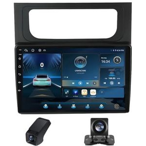Android 14 Autoradio geldt voor Volkswagen Touran 2 1T 2010-2015 Autoradio 2 Din Draadloze Carplay Android Auto 10 Inch Touchscreen met GPS-navigatie WiFi FM-radio Camera(X1)