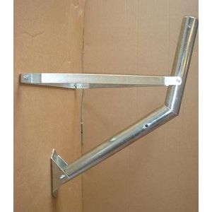 Originele Wavefrontier T 90 wand-bodemhouder, staal, 60 mm, antraciet