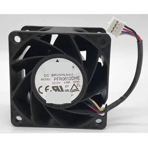 Koelventilator voor PFR0612DHE 12V 2.40A 6038 6CM 60 * 60 * 38MM